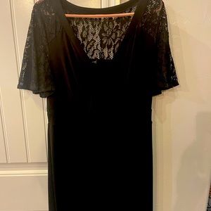 Black torrid, short, flowy dress! Size 1x